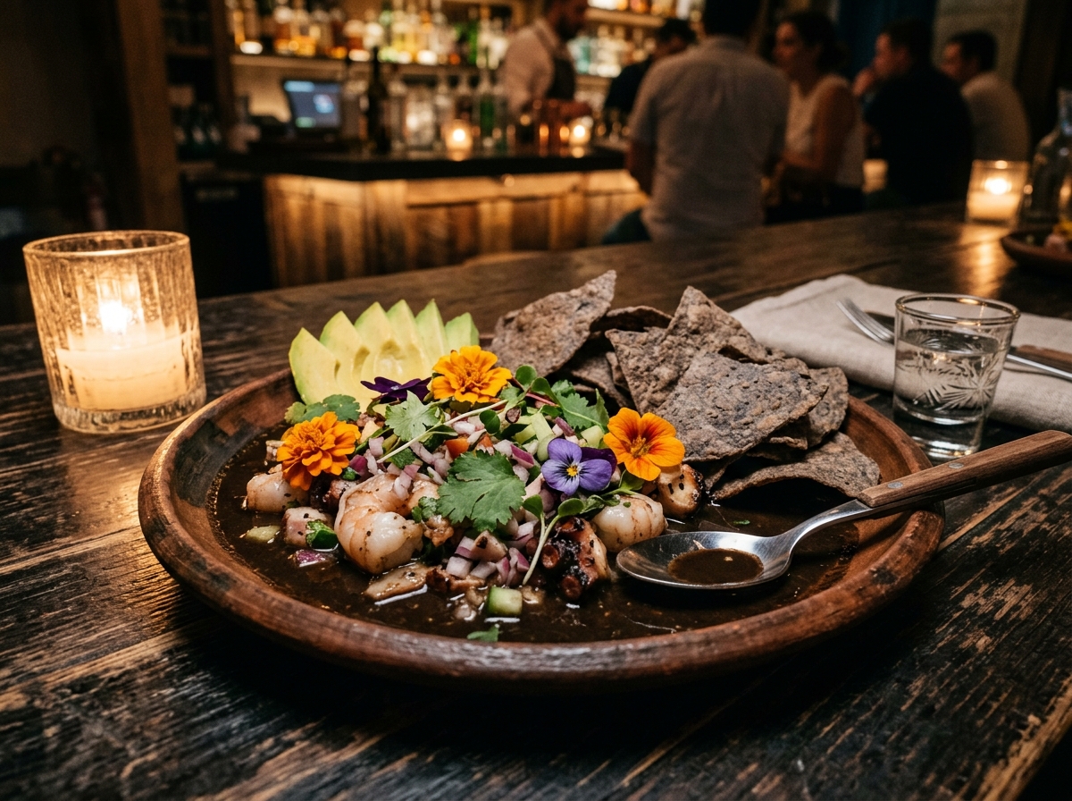 Ceviche Negro del Pacífico